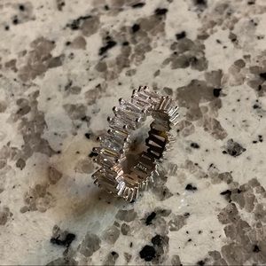 Swarovski Crystal and Silver Ring